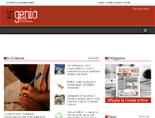 Tablet Screenshot of ingenio-web.it